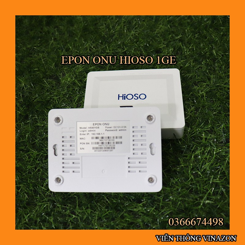 EPON ONU HIOSO 1GE dùng cho hạ tầng epon