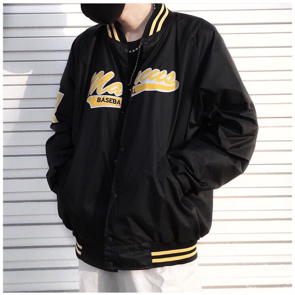 &lt; FREESHIP &gt; Áo khoác dù bóng chày bomber nam nữ form đẹp bao chất (ko giống hình hoàn tiền)