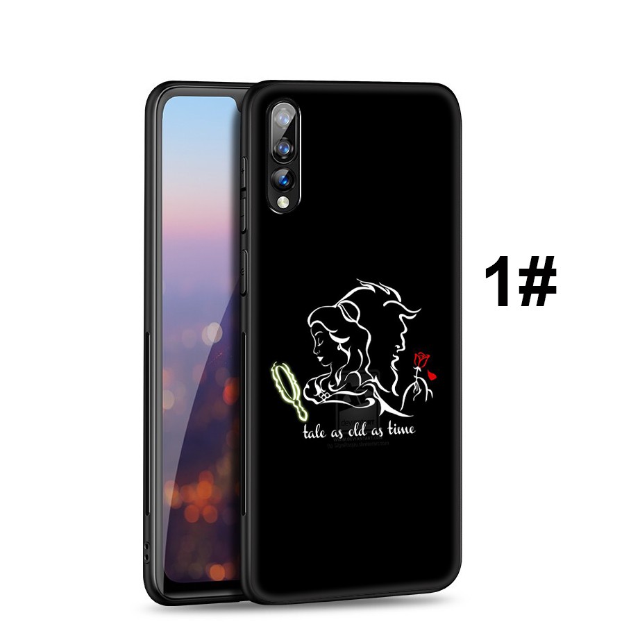 Ốp điện thoại silicon mềm họa tiết NS10 Beauty and the Beast cho Huawei Y6P Y6 Y7 Y9 Prime 2019 2018 2017