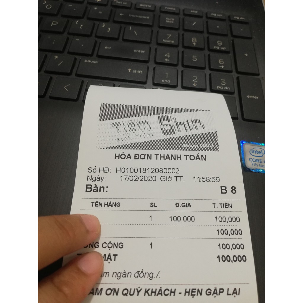 Trọn bộ Máy In Bill Bán Hàng cho Shop Tạp Hoá - Nhà Sách -Mỹ Phẩm -Thời trang | WebRaoVat - webraovat.net.vn