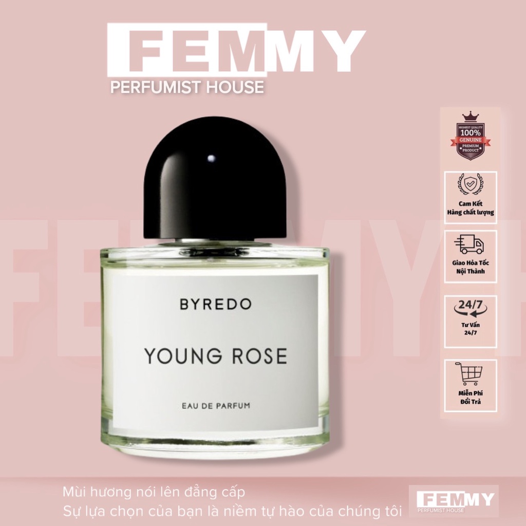 - 𝐅𝐄𝐌𝐌𝐘 - Nước hoa Young Rose | Authentic |