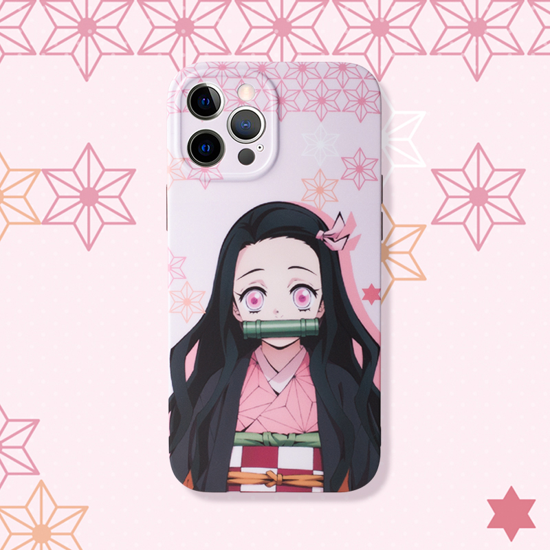 Ốp Điện Thoại Silicon Mềm Họa Tiết Anime Demon Slayer Dành Cho iPhone Xs MAX XR 14 13 12 11 PRO MAX
