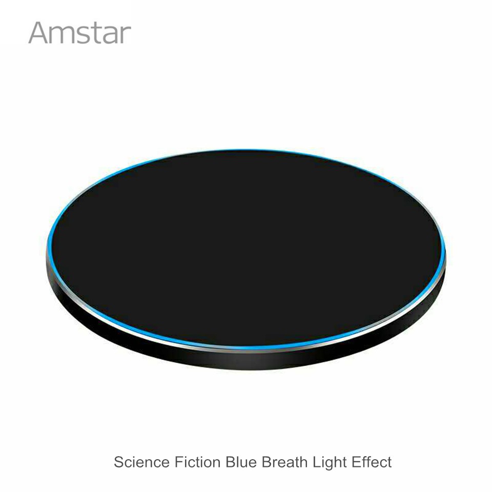 Đế Sạc Nhanh Không Dây Qi 0 Cho iPhone 8 / 8 Plus / X / 11 Pro Max Samsung S8 S7 XS