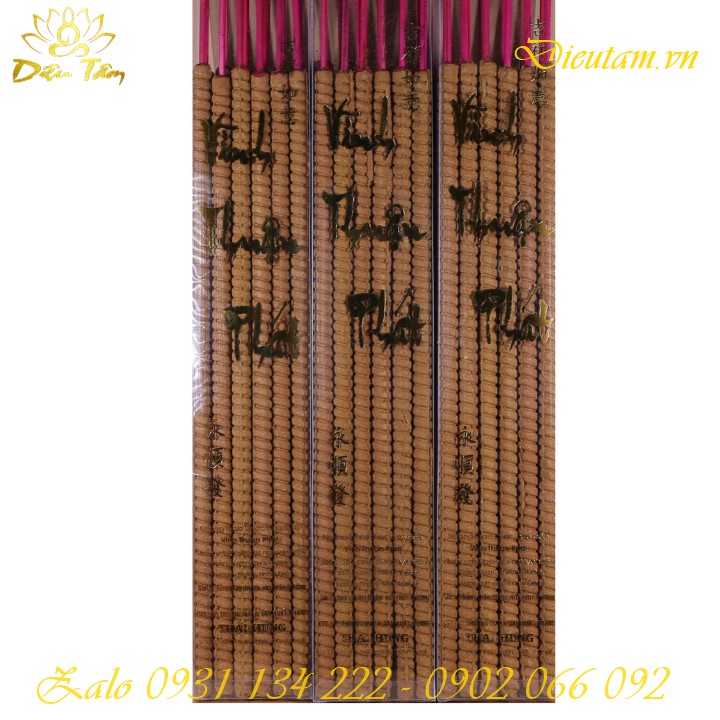 Nhang xoắn Vĩnh Thuận Phát - Nhang trầm sạch 55cm