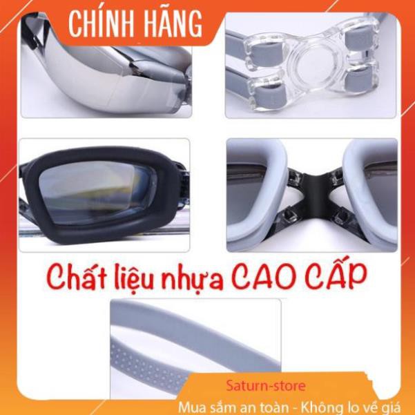 Kính bơi TRÁNG GƯƠNG chống TIA UV (Tặng 2 nút bịt tai cao cấp)