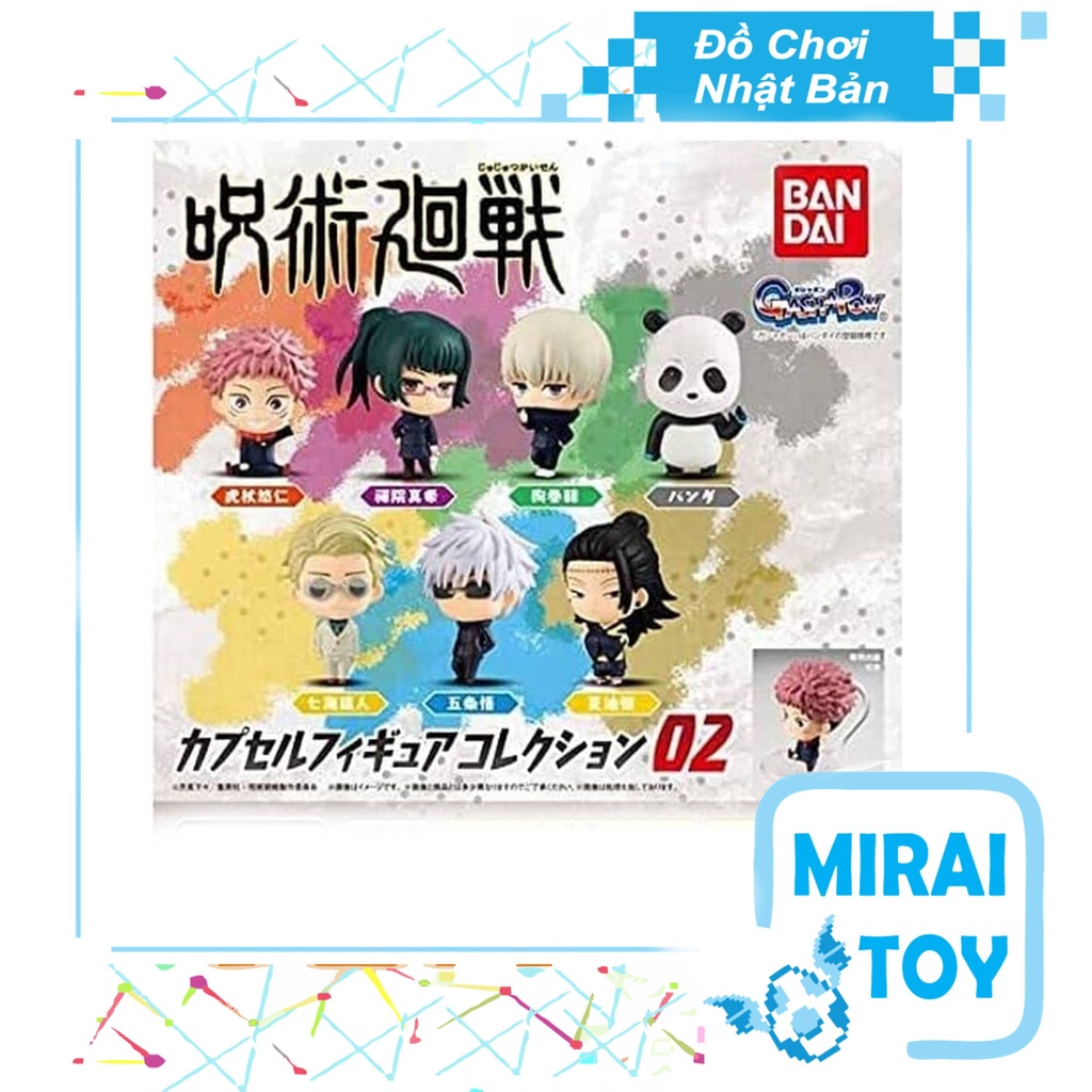 Mô hình trưng bàn Gashapon Jujutsu Kaisen chính hãng