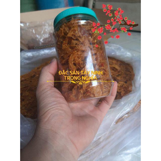 -Khô Mực Xé Cay Trộn Bánh Tráng Trọng Nghĩa