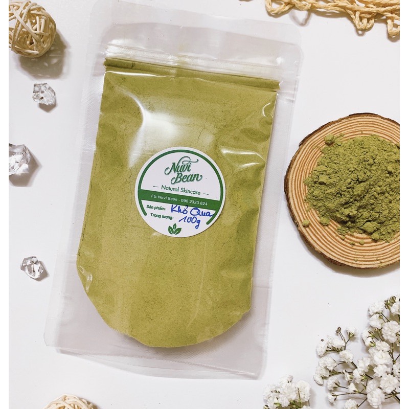 Túi 100g/200g bột khổ qua rừng Handmade - ngăn mụn , dưỡng trắng