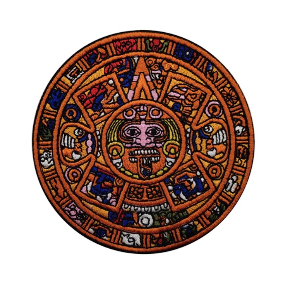 Patch mặt trời đá_lịch người Maya