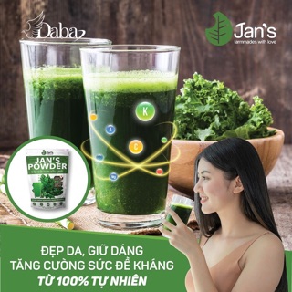BỘT CẢI KALE (CẢI XOĂN) SẤY LẠNH