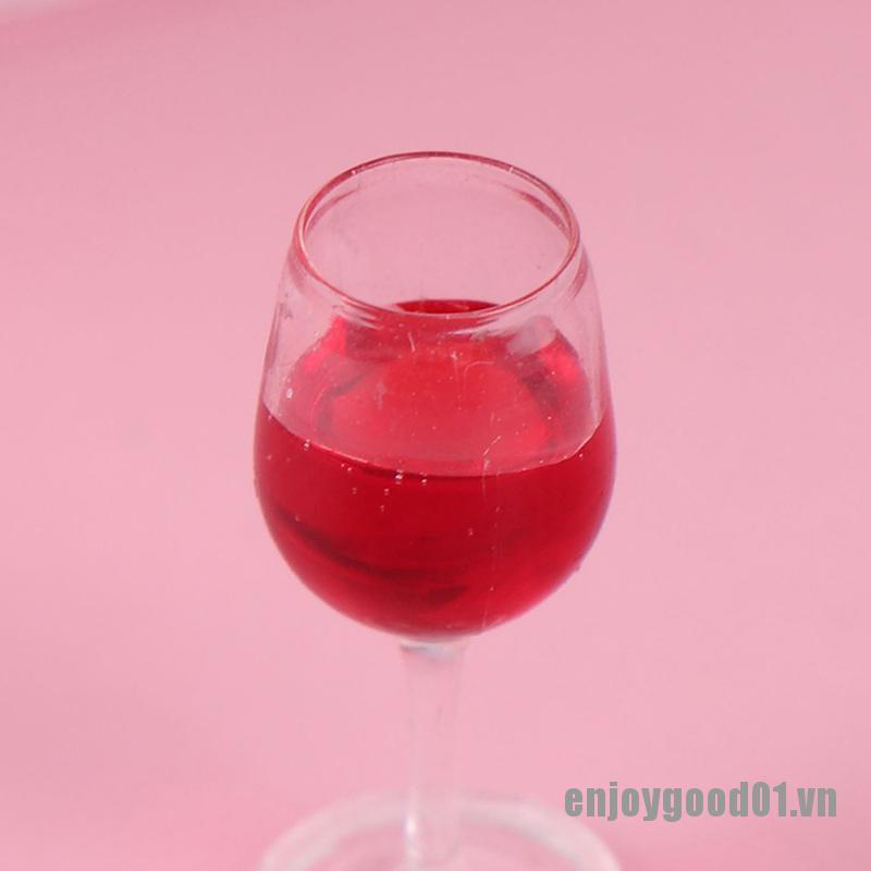 Mô Hình Ly Rượu Mini Tỉ Lệ 1 / 12 Trang Trí Nhà Búp Bê