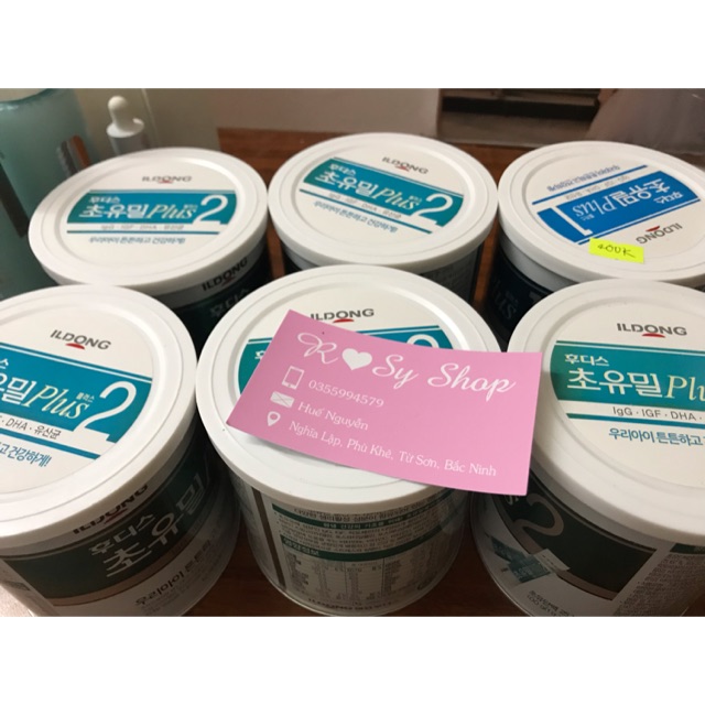 Sữa non ildong plus 1,2