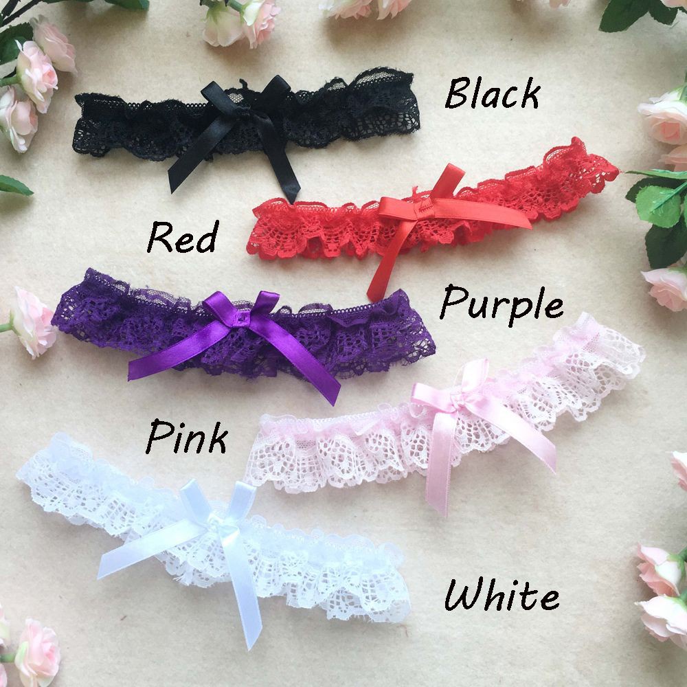 Vòng Đeo Chân Thắt Nơ Thiết Kế Phối Ren Hoa Rỗng Độc Đáo Hóa Trang Cô Dâu Phong Cách Quyến Rũ Cho Nữ | BigBuy360 - bigbuy360.vn
