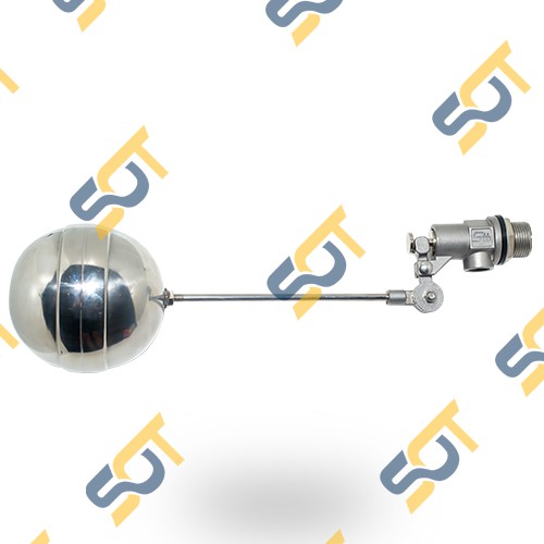 [PHAO BỒN NƯỚC] Van phao cơ INOX tự động ngắt nước khi nước đầy bồn Bóng nổi Inox Điều chỉnh được mực nước