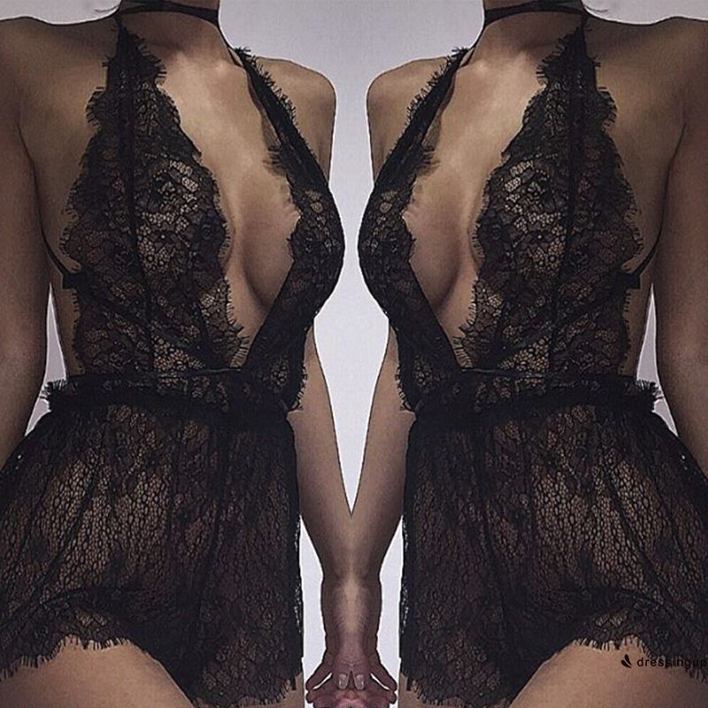 Bộ Đồ Lót Ren Lưới Thời Trang Gợi Cảm Dành Cho Nữ