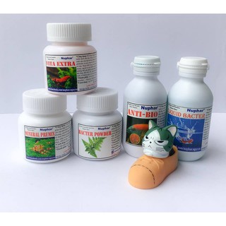 MEN TIÊU HÓA BIO PLUS NUPHAR cho cá tép cảnh (HÀNG CÔNG TY)