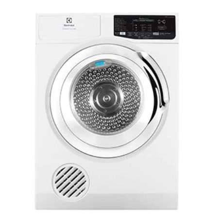 Máy sấy quần áo Electrolux 8kg hỗ trợ là, màu trắng  EDS805KQWA