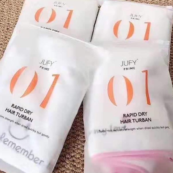 Khăn cuốn đầu nhanh khô tóc JUFY HÀNG LOẠI 1