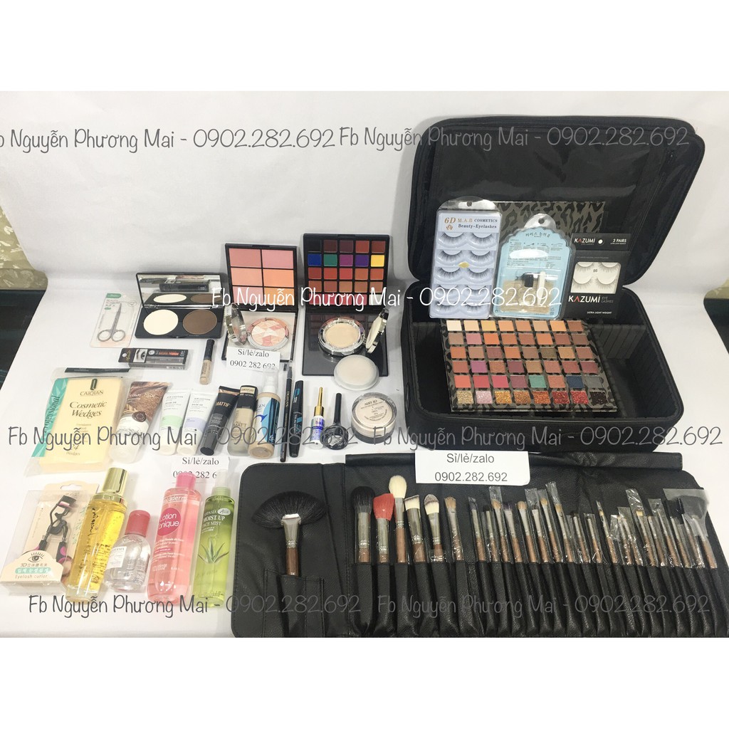 Sét Đồ Makeup, Trang Điểm Chuyên Nghiệp/ Kỷ Yếu