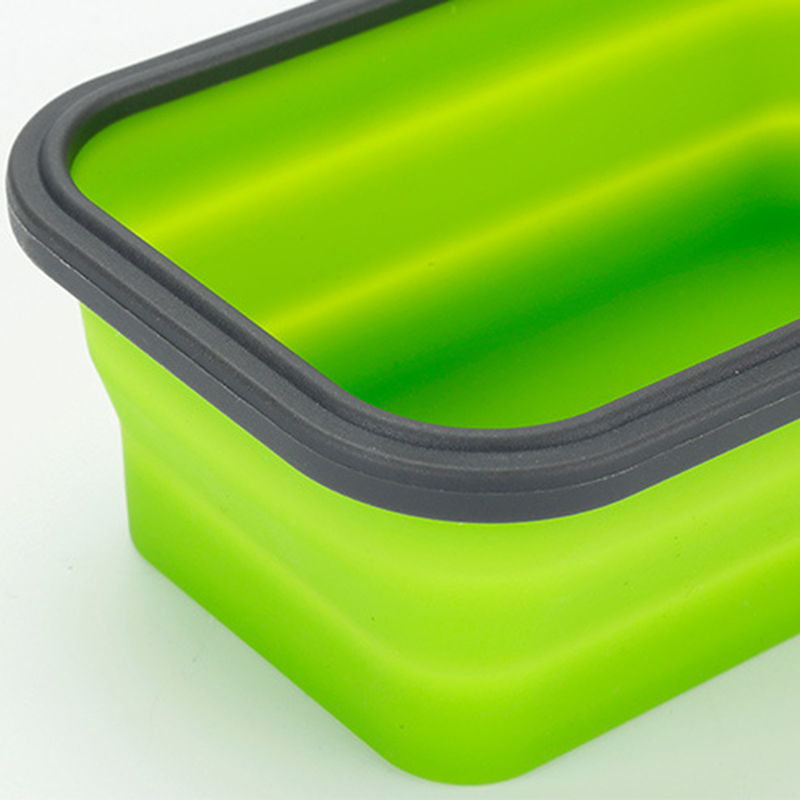 Hộp Đựng Thức Ăn Bằng Silicon Có Thể Gấp Gọn Tiện Lợi