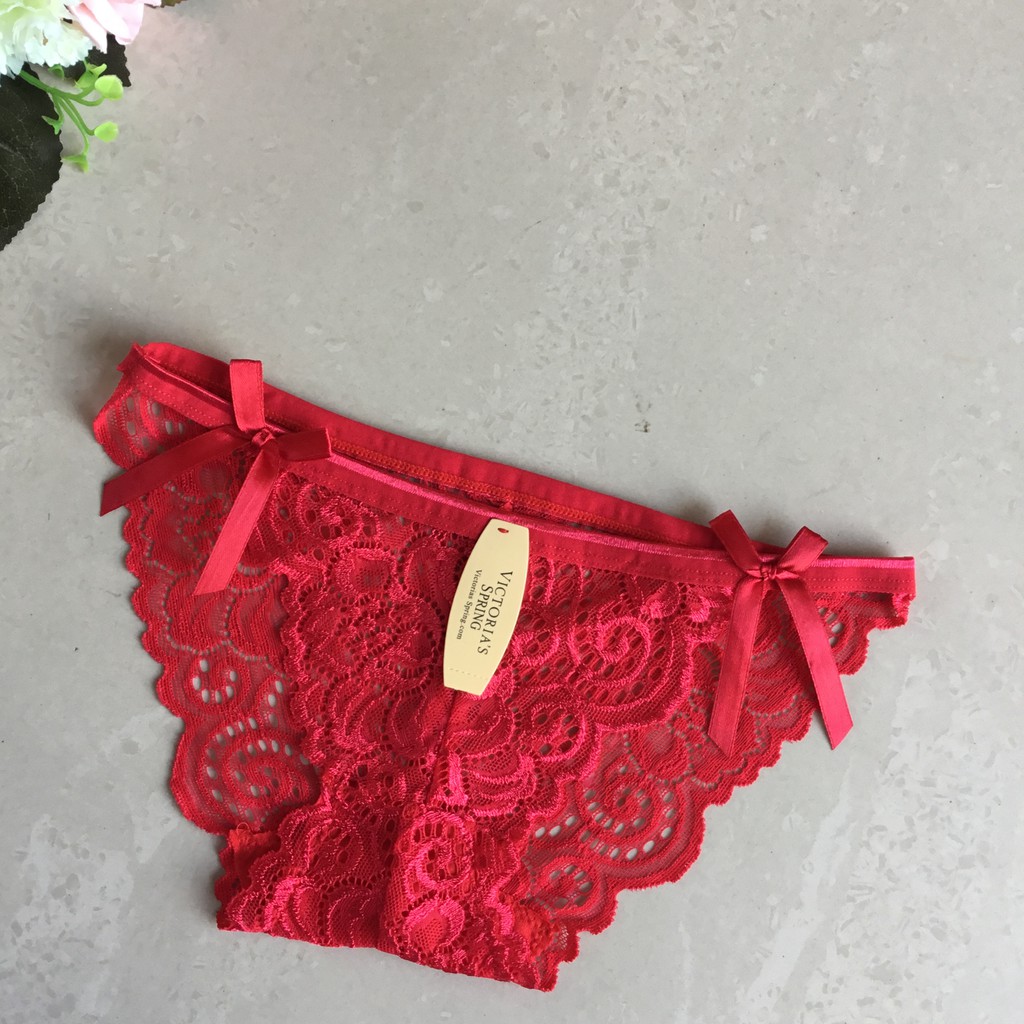 [Mã WASTDEP giảm 5K đơn bất kì] Quần lót ren nữ dây hông đính nơ quyến rũ sexy [cho chọn màu | BigBuy360 - bigbuy360.vn