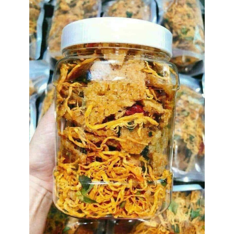 CƠM CHÁY LẮC KHÔ GÀ .