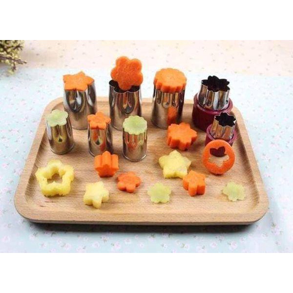 Bộ dụng cụ cắt tỉa hoa quả rau củ 8 món