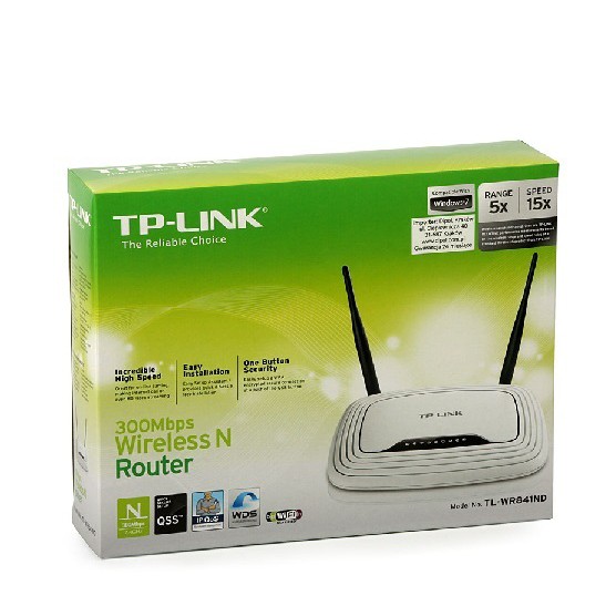 Bộ Phát WiFi TPLink TL-WR841N Chuẩn N 300Mbps , Hàng Mới Chính Hãng BH24T