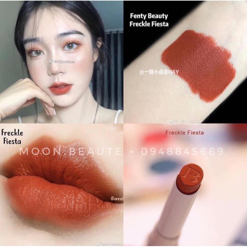 [BILL USS] Son lỳ Fenty Freckle Fiesta màu cam cháy siêu xinh