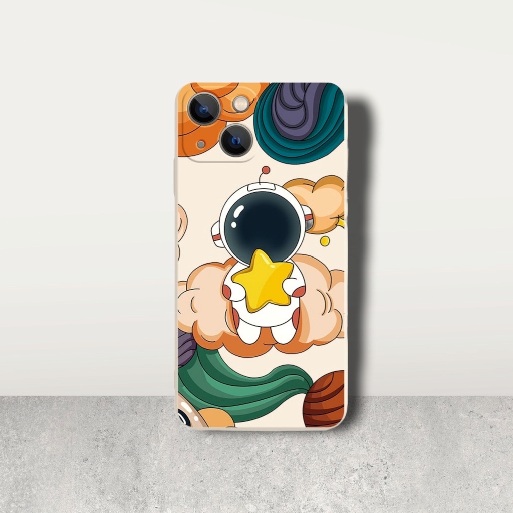 Ốp lưng Vuông Phi hành gia Oppo A31,A9 2020,A5 2020,F9,A12,A5s,A7,A71,A1k,A83,F5,F7,F1s,A3s,F11,F11 Pro,A37,A39,A57