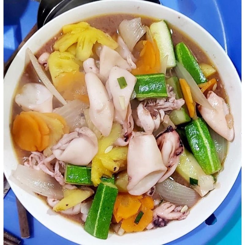 mực chã ❤HÀ NỘI SHIP HOẢ TỐC❤mực chã size vừa dễ chế biến: Mực xào me, Mực ăn lẩu, Mực hấp, đồ ăn vặt ngon