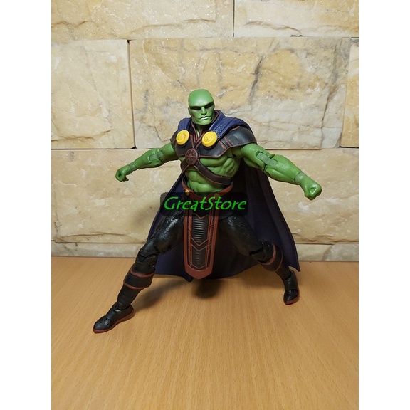 Mô hình nhân vật Martian Manhunter trong Justice League Action Figure FIGMA cử động được