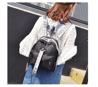 Balo mini OFF-WHITE chữ nhật- 180k 