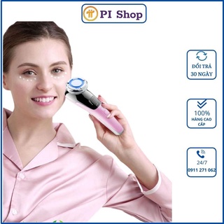 Máy Massage Mặt ION Nóng Lạnh , Mát Xa Nâng Cơ Mặt, Đẩy Dưỡng Chất Trẻ Hóa Làn Da