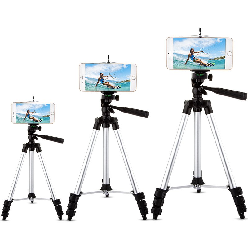 Combo chân máy camera hẹn giò chụp ảnh 3 áo