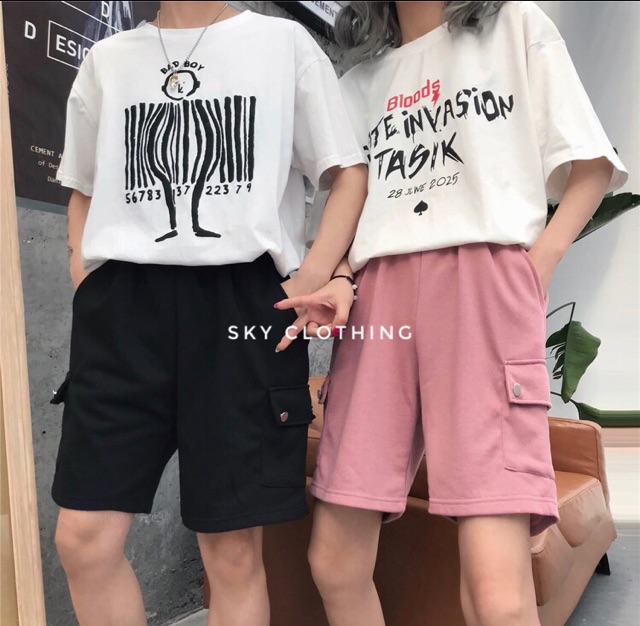 Short box pant - quần short túi hộp ulzzang