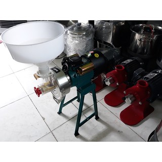 Máy xay bột gạo nước đầu inox