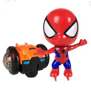 [SHOPEE TRỢ GIÁ]NGƯỜI NHỆN SPIDER MEN CƯỠI XE THĂNG BẰNG