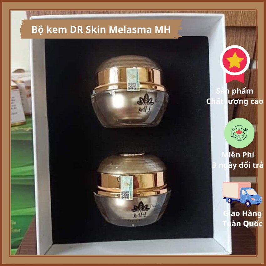 Bộ kem DR Skin Melasma MH Beauty ⚡ MẪU MỚI ⚡ kem dưỡng da làm sạch sâu, loại bỏ tế bào chết