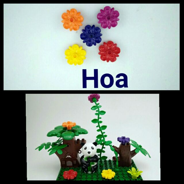 Các chi tiết đặc biệt lắp ráp vườn cây