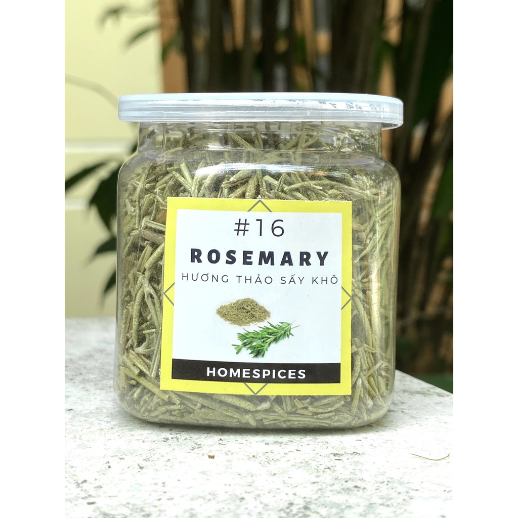 Lá Hương Thảo Sấy Khô-Rosemary ( Mua 1 sản phẩm TẶNG KÈM 1 gói TRÀ HOA QUẢ)