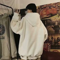 Áo hoodie tay dài phong cách Hàn Quốc thời trang trẻ trung cho nam và nữ