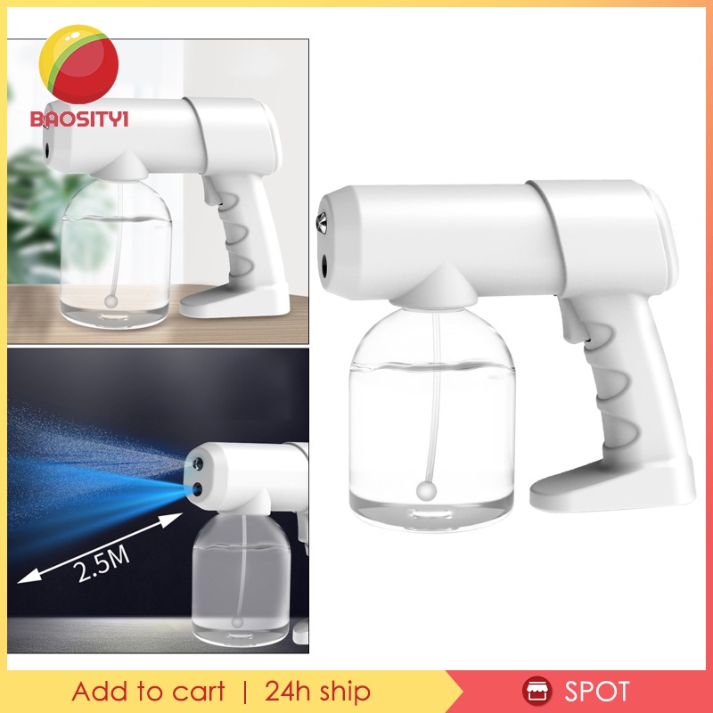 Súng Phun Khử Trùng Nano Cầm Tay Có Đèn Xanh Dương 17oz Bao1-8 Cho Nhà Ở / Văn Phòng