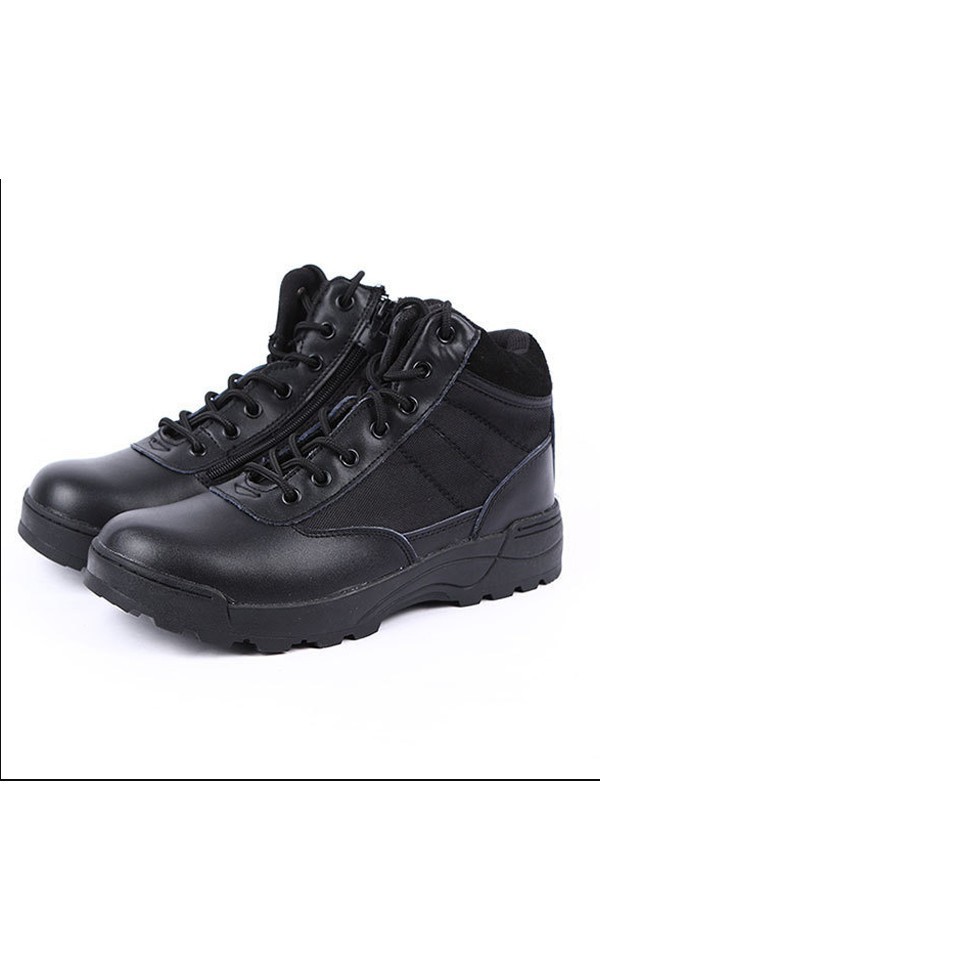 Rẻ Bất Ngờ - Giày swat cổ thấp (màu đen)- giày nam nữ đi phượt X2 ₛ