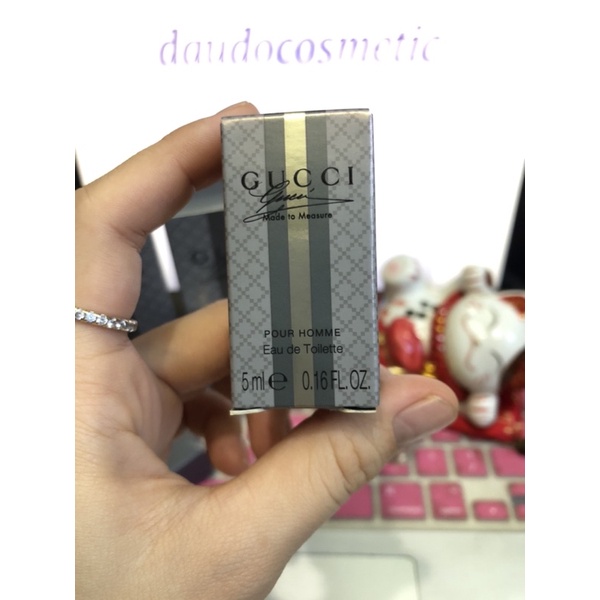 [ mini ] Nước hoa Guci Made To Measure EDT gucci 5ml - 8ml