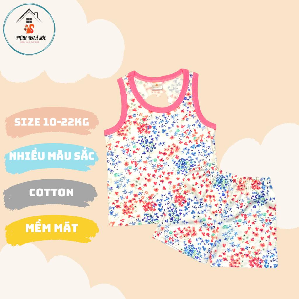 Bộ 3 lỗ bé gái họa tiết dễ thương size 2 - 7 tuổi Tiệm Nhà Sóc