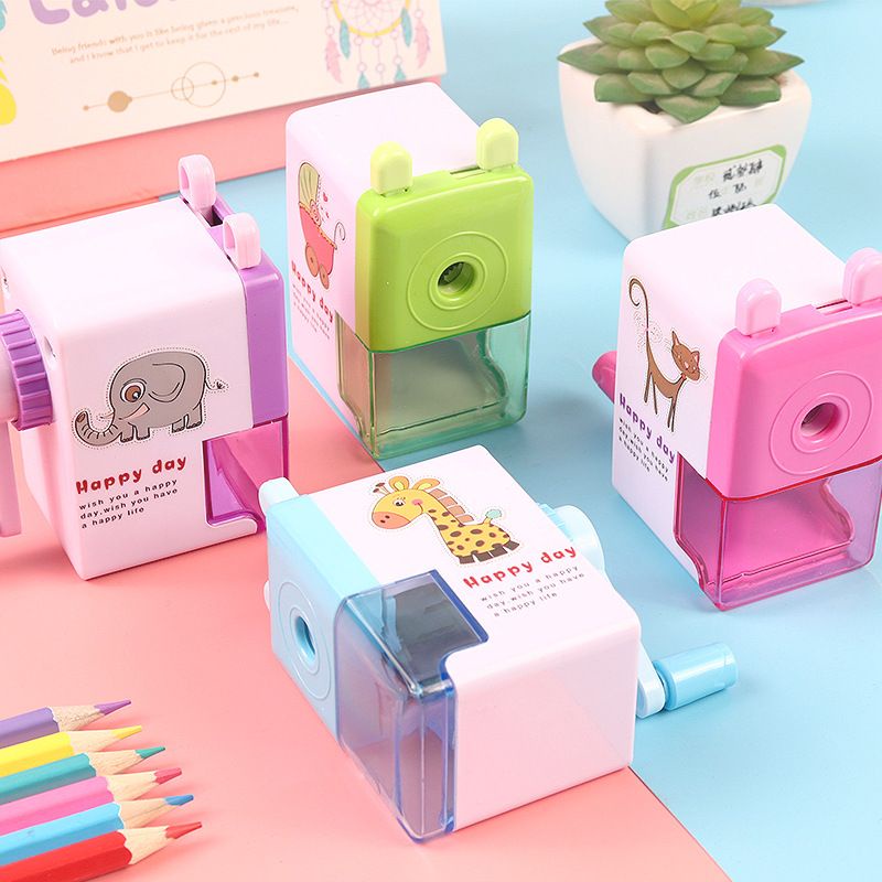 Dụng cụ chuốt bút chì sáng tạo hình thú 8x4x5cm,,,,,