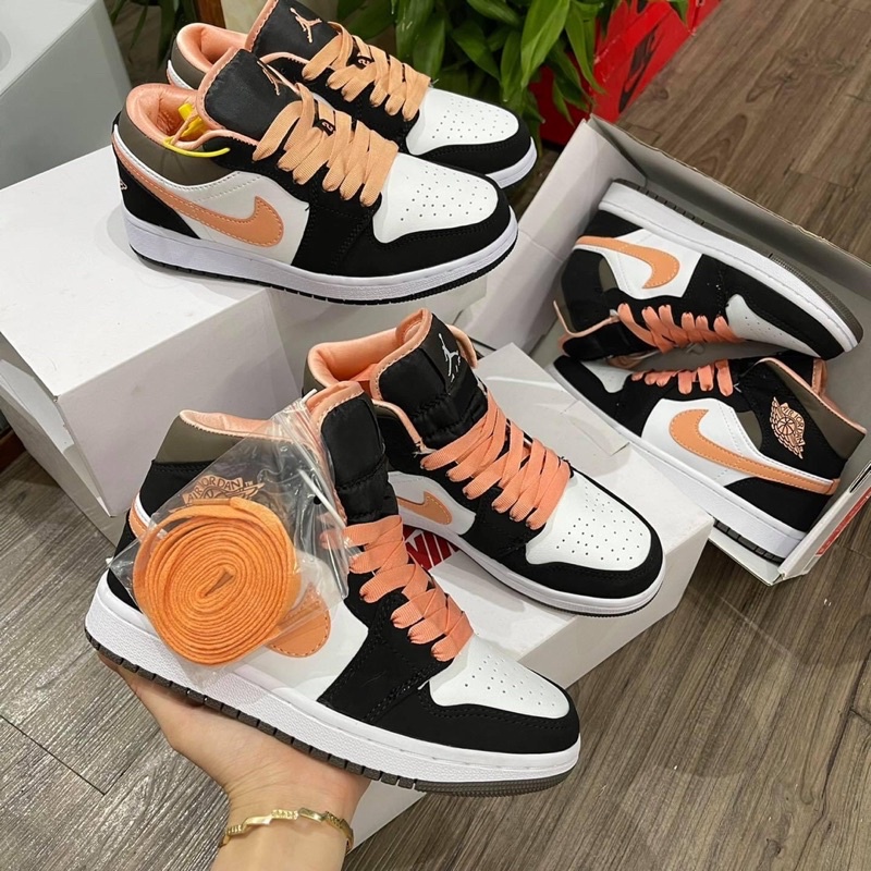 GIÀY JORDAN1 ORANGE MO.CHA 1:1 SC [ FREESHIP + BOX ]