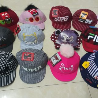 Combo mũ hè xinh cho bé