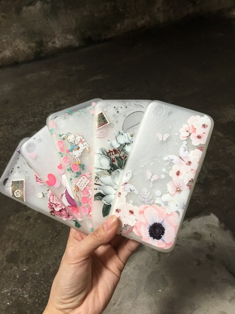 Ốp Oppo A83  Hoa Châu Âu Dạ Quang Phát Sáng